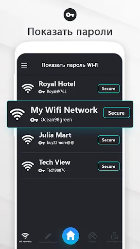 Скриншот 2 — Показать пароль WIFI