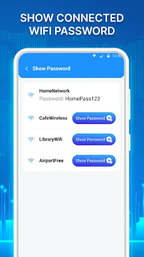Скриншот 7 — Показать парольWiFi,WiFi поиск
