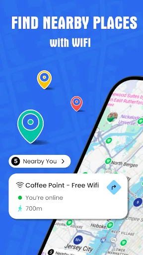 Скриншот 1 — WiFinder: Wifi Location Map