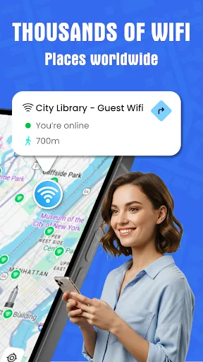Скриншот 2 — WiFinder: Wifi Location Map