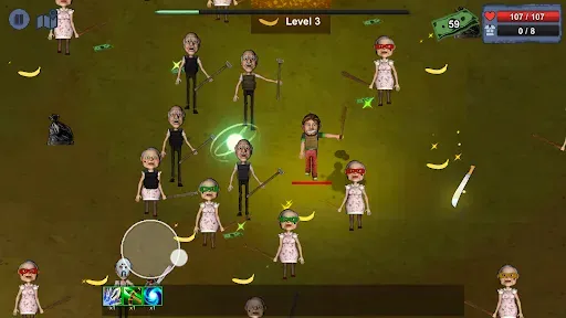 Скриншот 1 — Grandpa & Granny Horror Battle