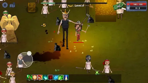 Скриншот 2 — Grandpa & Granny Horror Battle