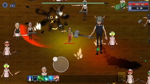 Скриншот 5 — Grandpa & Granny Horror Battle