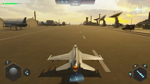 Скриншот 1 — Sky Warriors: воздушные бои
