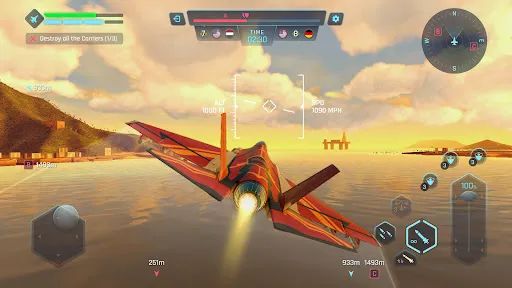 Скриншот 2 — Sky Warriors: воздушные бои