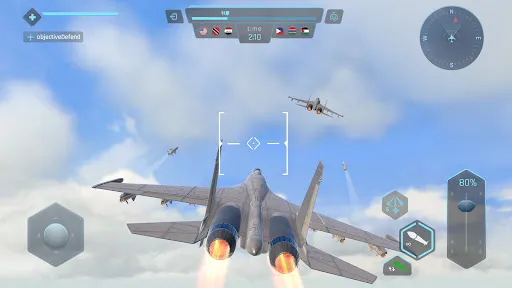Скриншот 3 — Sky Warriors: воздушные бои