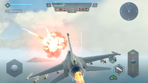 Скриншот 5 — Sky Warriors: воздушные бои