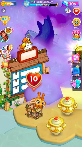 Скриншот 6 — Paradise Paws: Merge Animals!