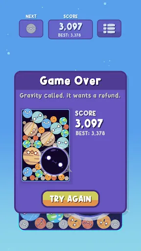Скриншот 4 — Planets Merge: Puzzle Games