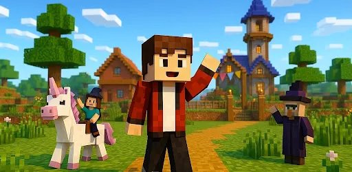 Скриншот 1 — Block Craft 3D: Realm Builder