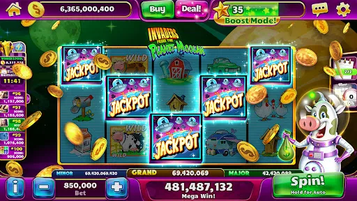 Скриншот 3 — Jackpot Party Игровые Автоматы