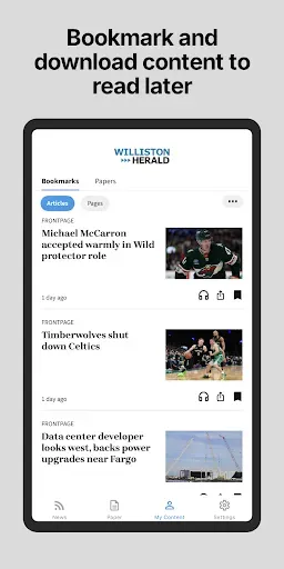 Скриншот 4 — The Williston Herald