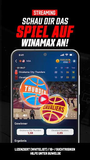Скриншот 6 — Winamax Sportwetten