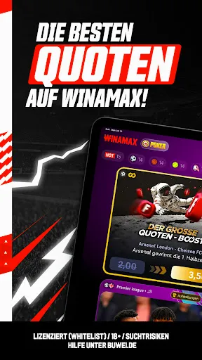 Скриншот 8 — Winamax Sportwetten