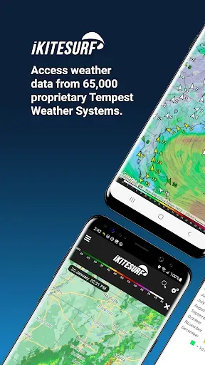 Скриншот 1 — iKitesurf: Weather & Waves