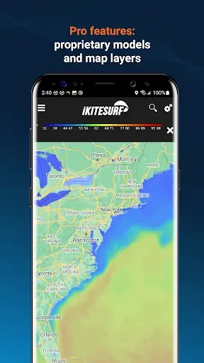 Скриншот 6 — iKitesurf: Weather & Waves