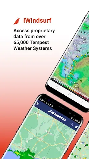 Скриншот 1 — iWindsurf: Weather and Waves