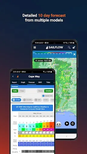 Скриншот 3 — SailFlow: Marine Forecasts