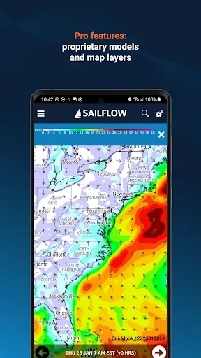 Скриншот 6 — SailFlow: Marine Forecasts