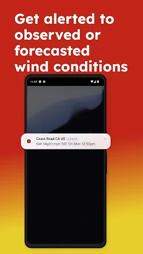 Скриншот 4 — WindAlert: Wind & Weather Map