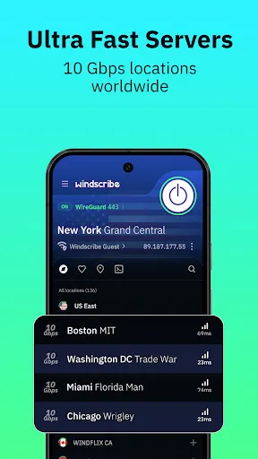 Скриншот 6 — Windscribe VPN