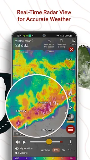 Скриншот 2 — Windy.com - Weather Forecast