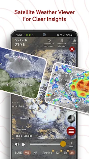 Скриншот 3 — Windy.com - Weather Forecast