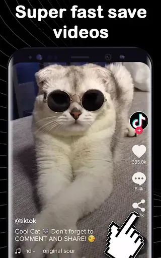 Скриншот 2 — Загрузчик видео для TikTok