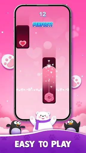 Скриншот 3 — Catch Tiles: Piano Game