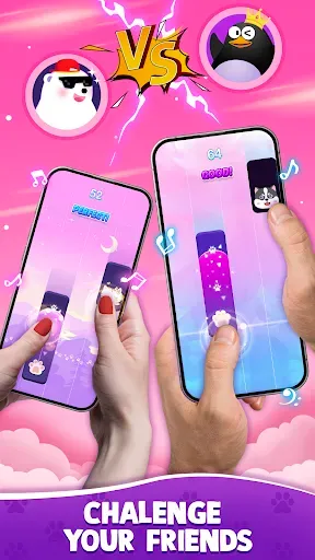 Скриншот 5 — Catch Tiles: Piano Game