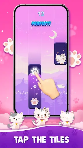 Скриншот 6 — Catch Tiles: Piano Game