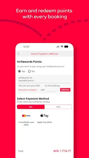 Скриншот 4 — Air Arabia (official app)