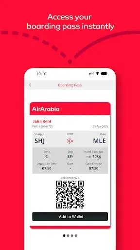 Скриншот 7 — Air Arabia (official app)