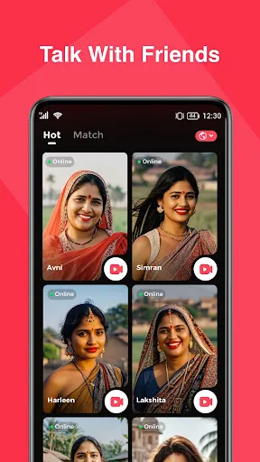 Скриншот 1 — WinkU: Live Call Real People