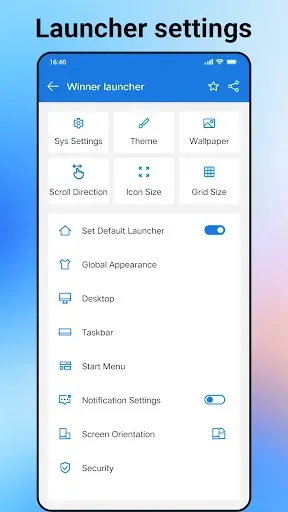 Скриншот 8 — Winner Launcher for Windows UE