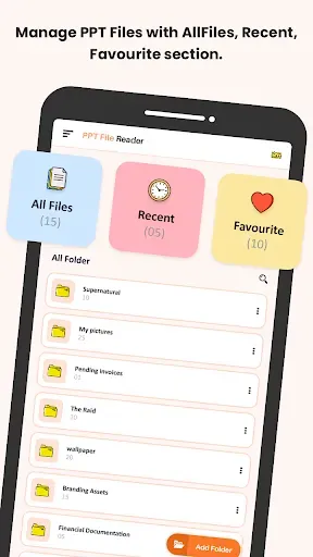 Скриншот 2 — PPT Viewer, PPTX File Reader
