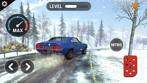 Скриншот 2 — My Winter Drive: Car Simulator