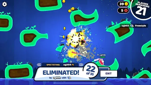 Скриншот 2 — Rocket Bot Royale