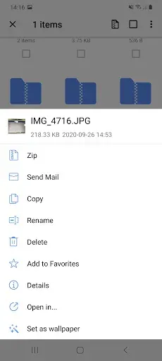 Скриншот 5 — WinZip – Zip UnZip Tool