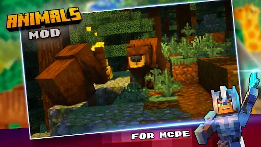 Скриншот 6 — Animals Mod Zoo Craft