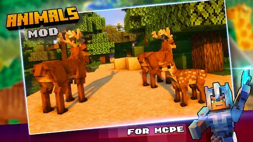 Скриншот 8 — Animals Mod Zoo Craft