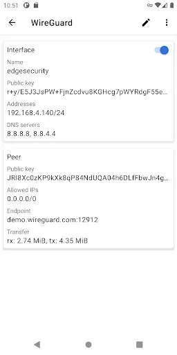 Скриншот 2 — WireGuard
