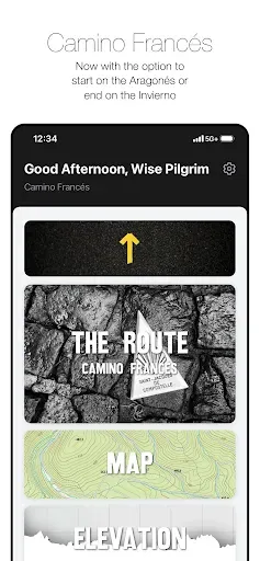 Скриншот 1 — Wise Pilgrim Camino Francés