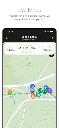 Скриншот 5 — Wise Pilgrim Camino Francés