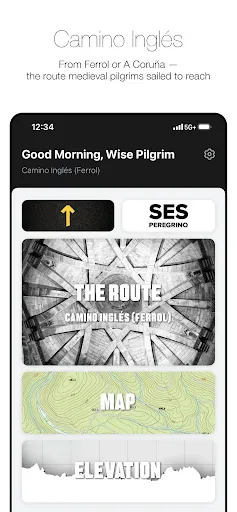 Скриншот 1 — Wise Pilgrim Camino Inglés