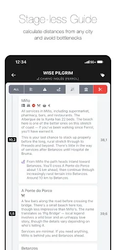 Скриншот 2 — Wise Pilgrim Camino Inglés