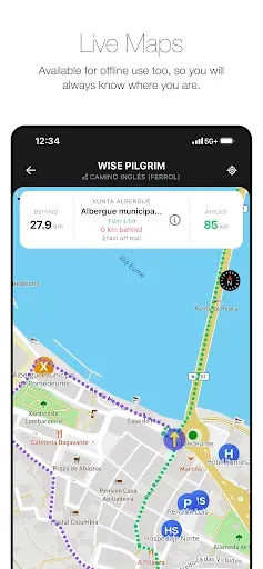 Скриншот 5 — Wise Pilgrim Camino Inglés