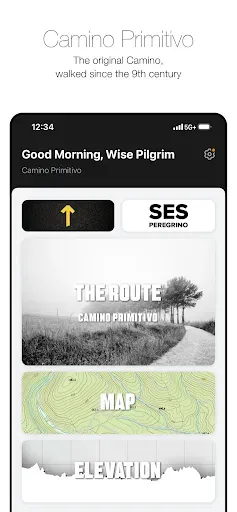 Скриншот 1 — Wise Pilgrim Camino Primitivo