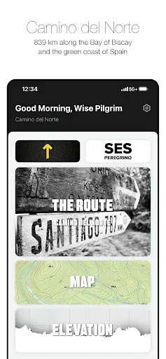 Скриншот 1 — Wise Pilgrim Camino del Norte