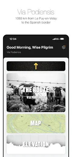 Скриншот 1 — Wise Pilgrim Via Podiensis